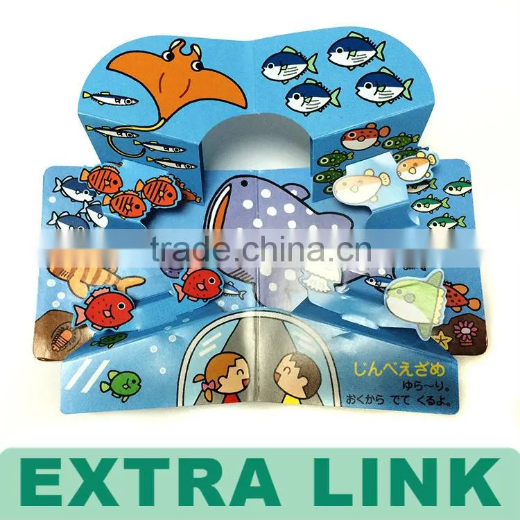 Professional High Quality New Design 3 D Pop Up Child Book