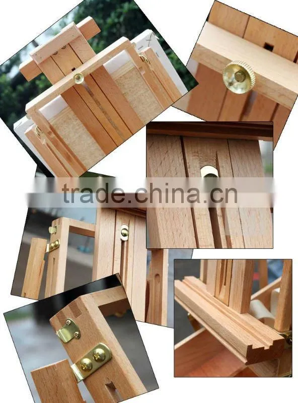 in stock 145cm three legs wooden sketch box easel lady easel box