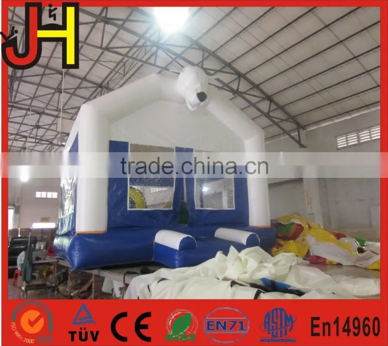 Factory price inflatable bouncing castle, inflatable dog them bouncer, jumping castle