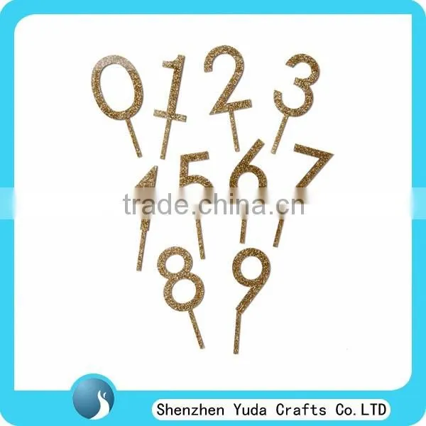 18 Eighteen Number Monogram Acrylic Cake Topper, Anniversary Birthday Party Cake Topper