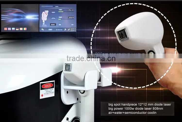 Niansheng Laser Diode Laser Plus Vacuum 808nm For Painless Permanent Hair Removal