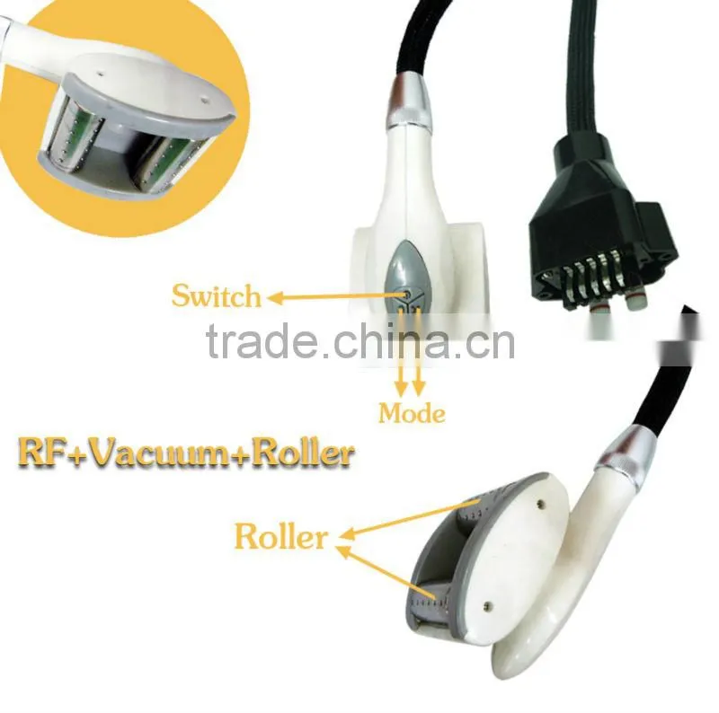 Professional fat reduction ultrasonic cavitation rf slimming with vacuum roller massage
