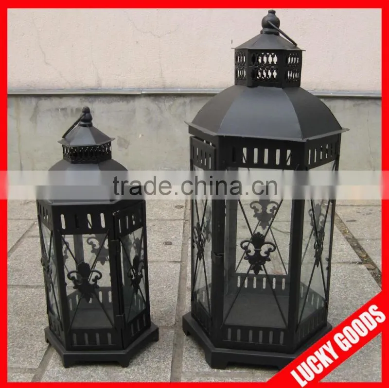 outdoor floor standing vintage candle lanterns for sale