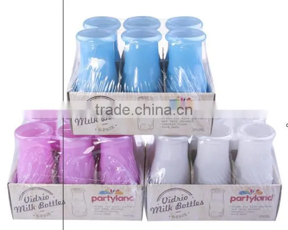 milk bottle,mini glass milk bottle,glass milk bottle with lid ,high quality bottle ,made in zibo city shandong china
