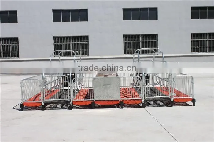 Goldenest High quality cheap price automatic farrowing crate for pigs sow sty farming equipment for sale