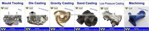 Yontone Factory Venture Capital T6 40Crmo 42Crmo stainless steel v method sand casting parts