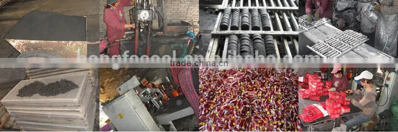 customize all kinds good quality shisha charcoal for incense