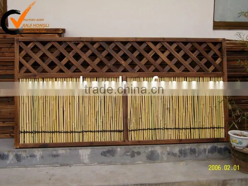 High quality natural bamboo panel for garden or home