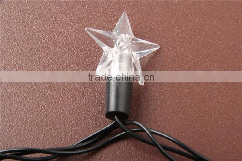 40 Led Chasing String Christmas light with Cute Twinkle Star Shape