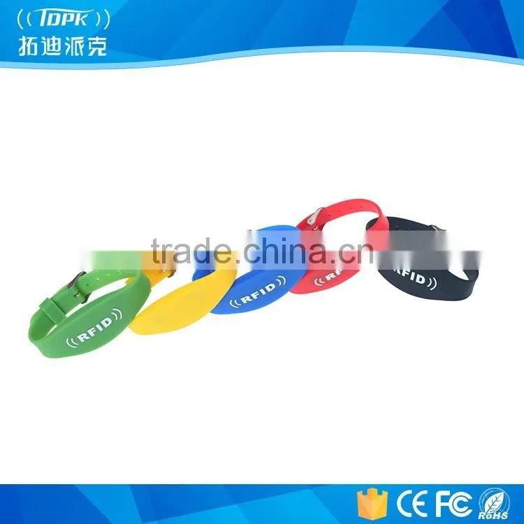 Waterproof Silicon 125kHz RFID Wristband