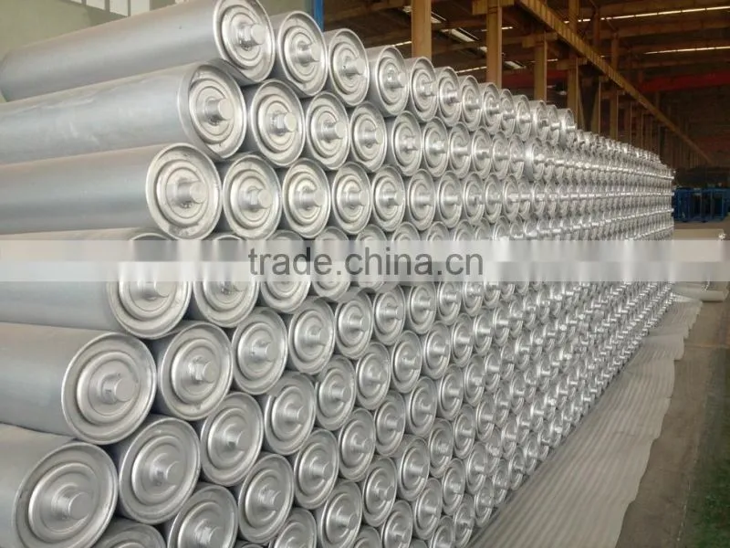 high quality metric conveyor rollers with attractive price & long distance conveyor belt roller and idler