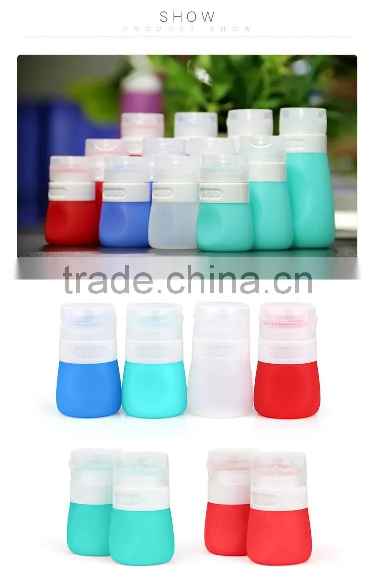 Safe food grade silicone salad bottle