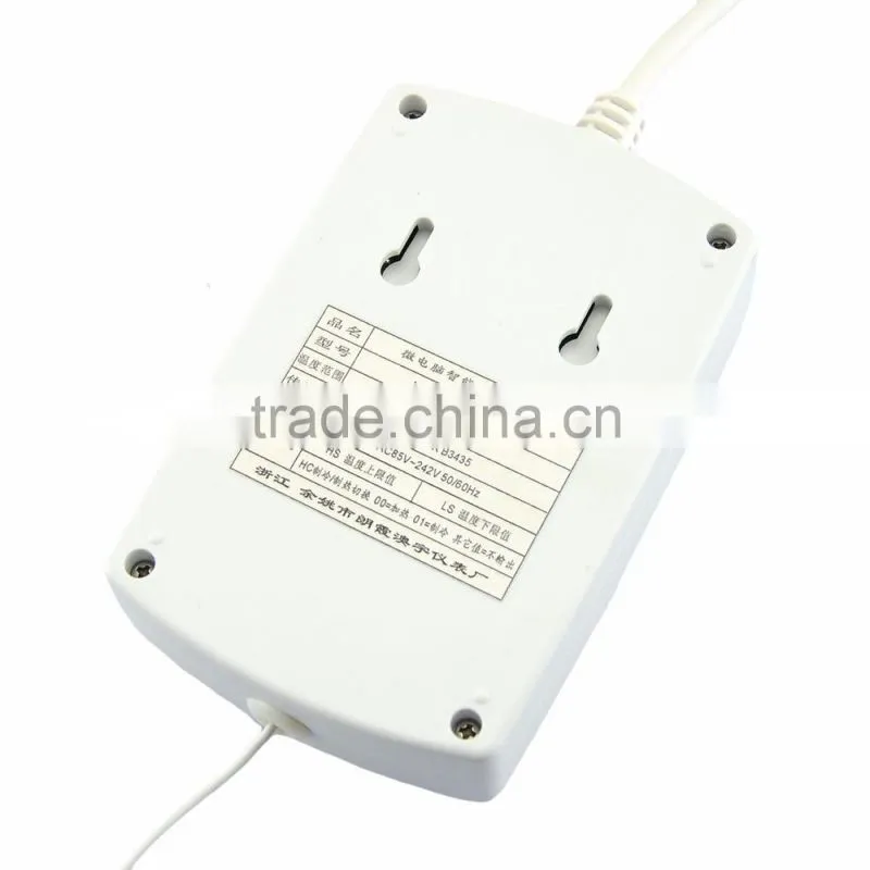 Twin Socket Thermostat for Reptile Snake Lizard Incubator Aquarium Heat Mat Lamp