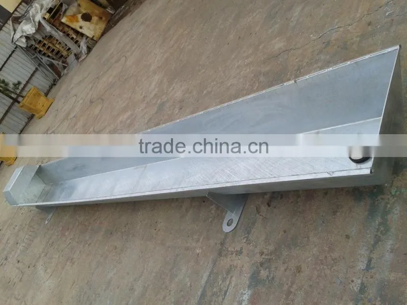 galvanized cattle / sheep water trough