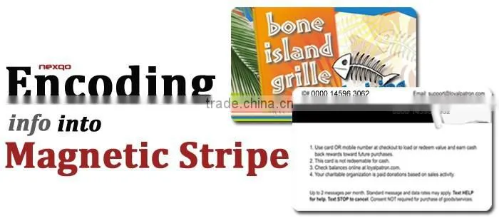 China Gold Supplier Promotional Printed Magnetic Gift Card