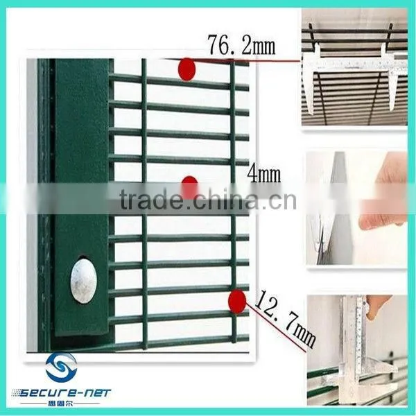 high density 358 security fence prison mesh welded wire mesh with durability quality