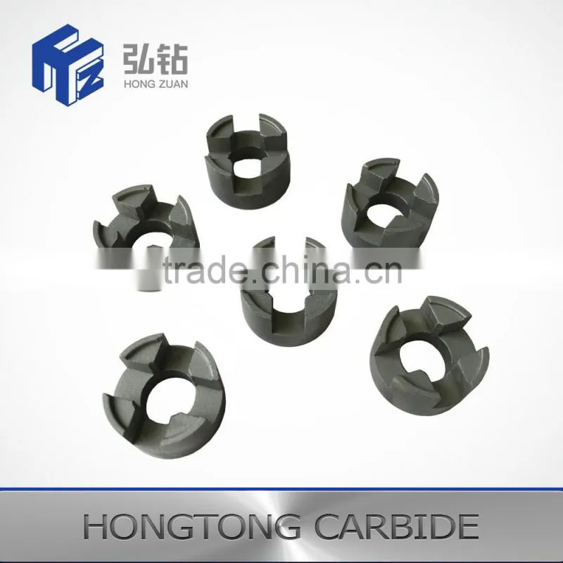 Customized YG6 Cemented carbide nozzle with four way swirl chamber for spraying systems