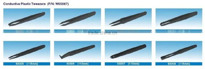 antistatic conductive plastic tweezers factory