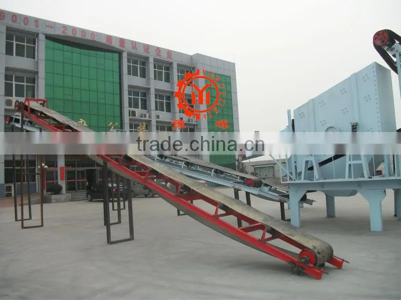 conveyor belt system for ores transportation