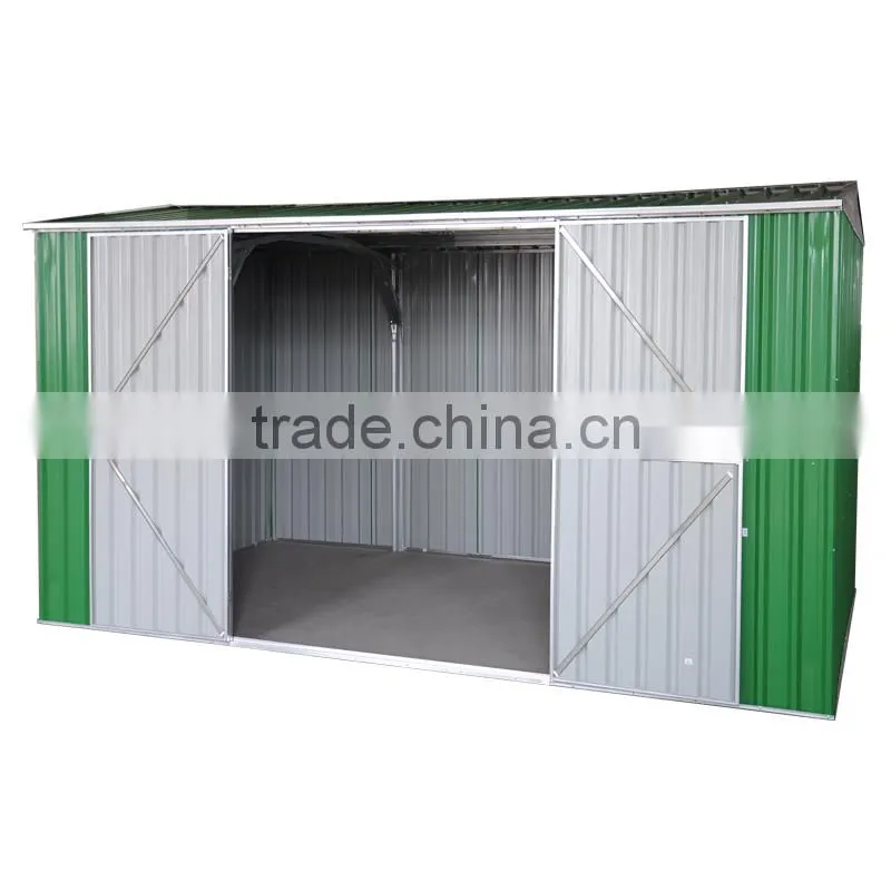 14'x08' garden sheds sheet metal/garden tool shed