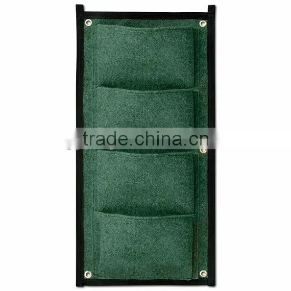 Green Vertical Garden Pocket Planters,Hanging Planter for Home & Garden,Green Hanging Wall Outdoor/Indoor