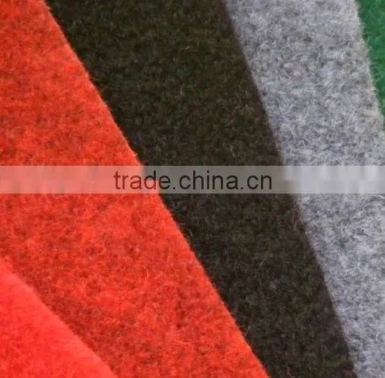 carpet with resin backing Needle Punch Brush Track carpet