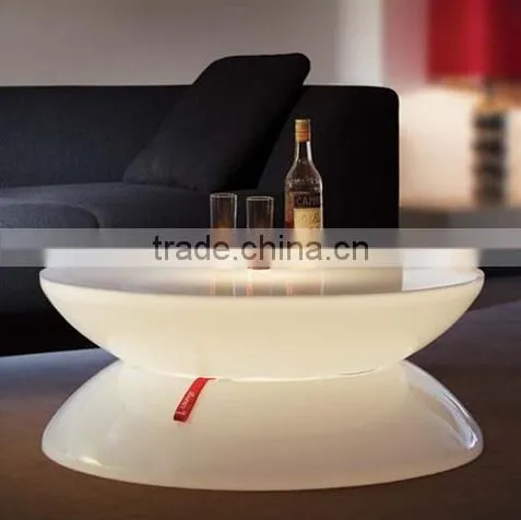 ECO-friendly led bar table and chair with changing color