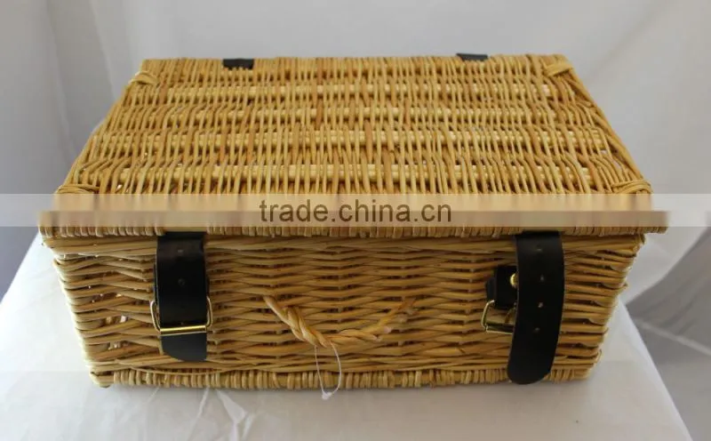 handmade wicker gift hamper basket with lid wicker gift hamper