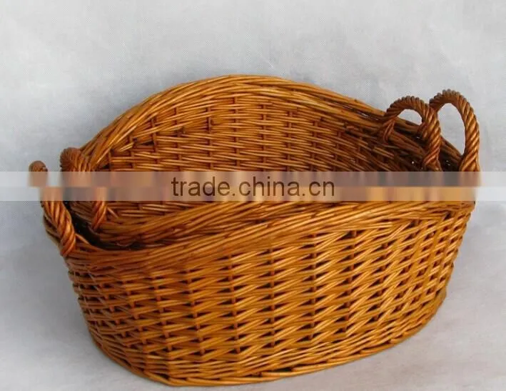 wholesale handmad corner wicker storage basket wicker office storage baskets white wicker basket