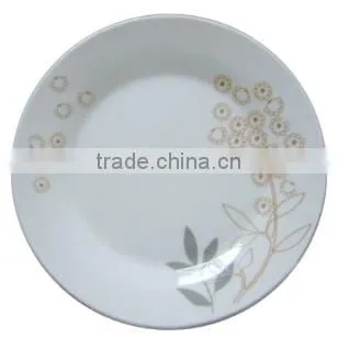 New Wholesale Bulk Ceramic 9 Inch Flat Plates Dishes