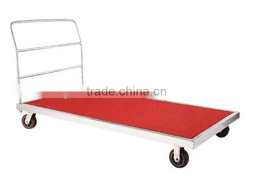 Convenient steel frame trolley for banquet table ,restaurant table trollry