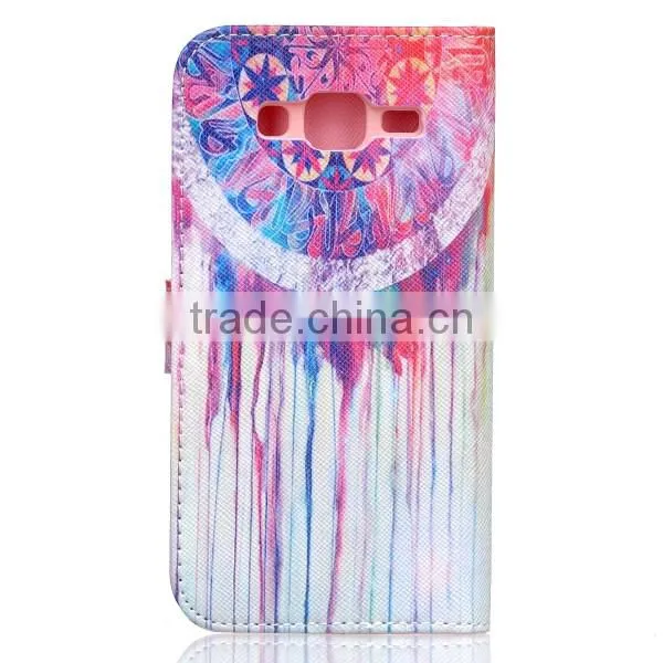 PU leather phone case flip leather holster wallet phone shell for Samsung J5