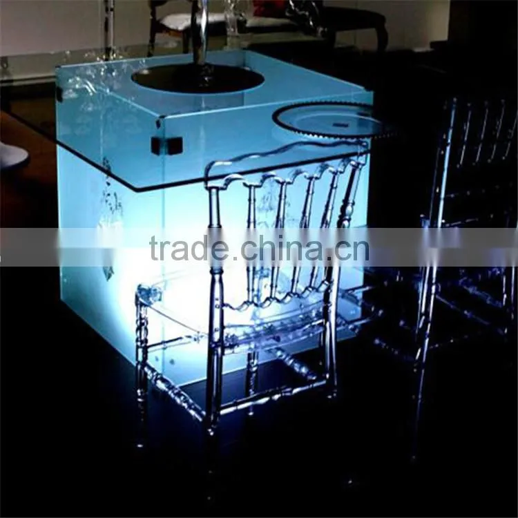 wedding events under table led rechargeable light