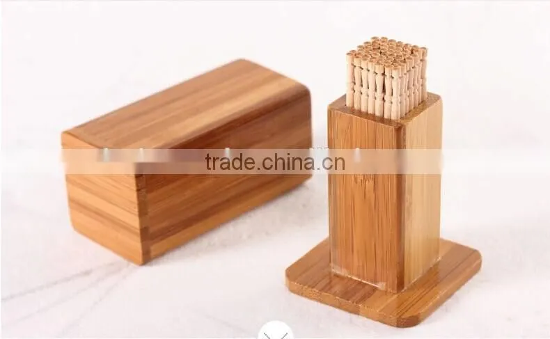 bamboo funny toothpick holder