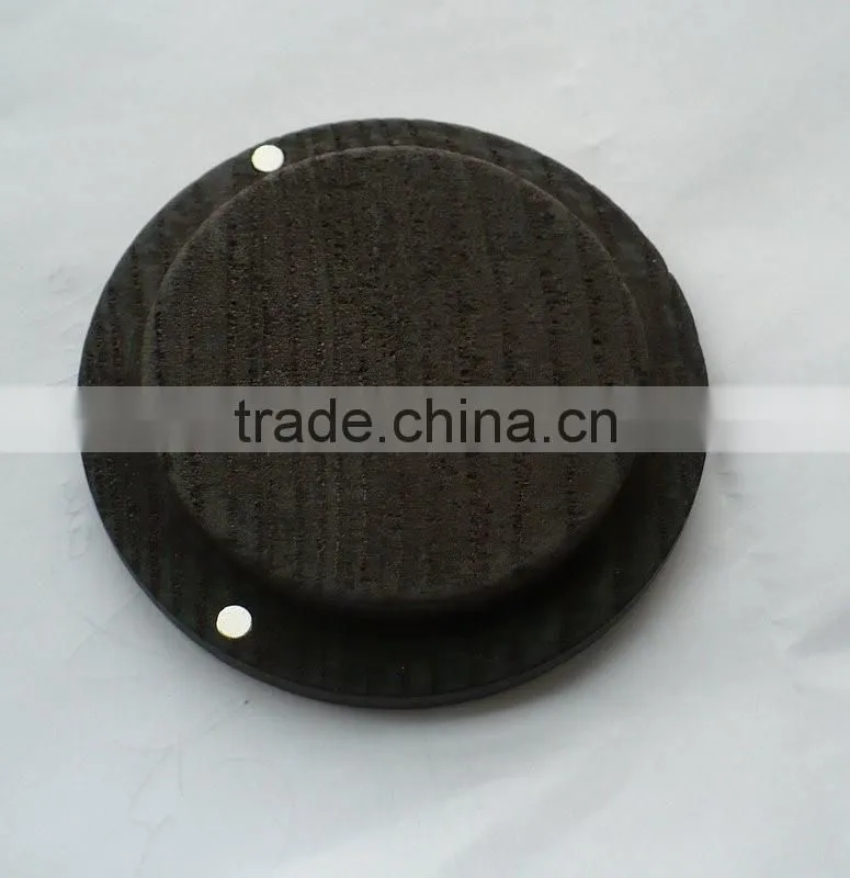 Round Wooden bucket with lid