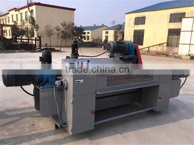 4 feet veneer rotary cutting lathe/CNC no chuck wood peeling machine in plywood factory