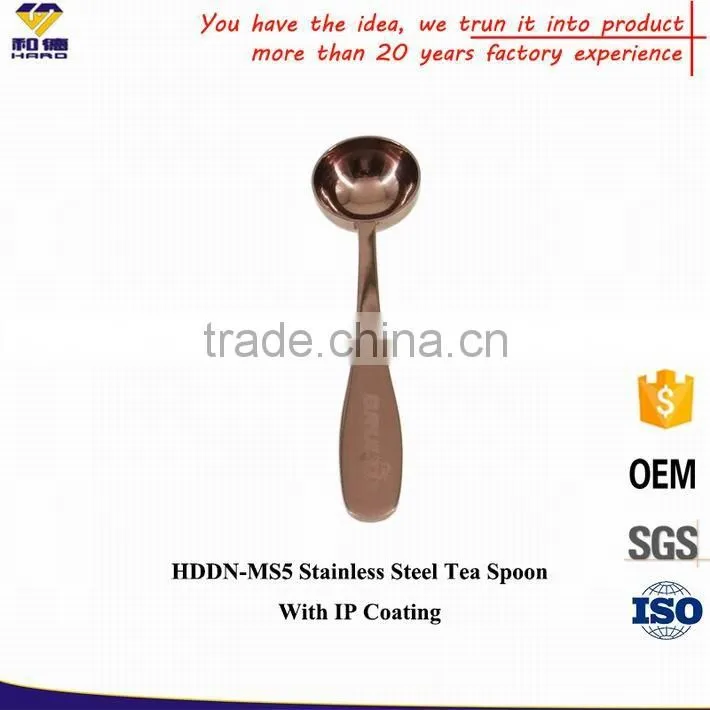 OEM and ODM 5 ML Metal Tea Spoon With LOGO