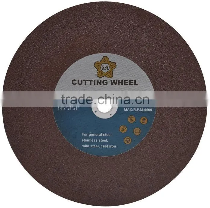 355*2.8*25.4mm Reinforced Abrasive Cutting Disc for Metal