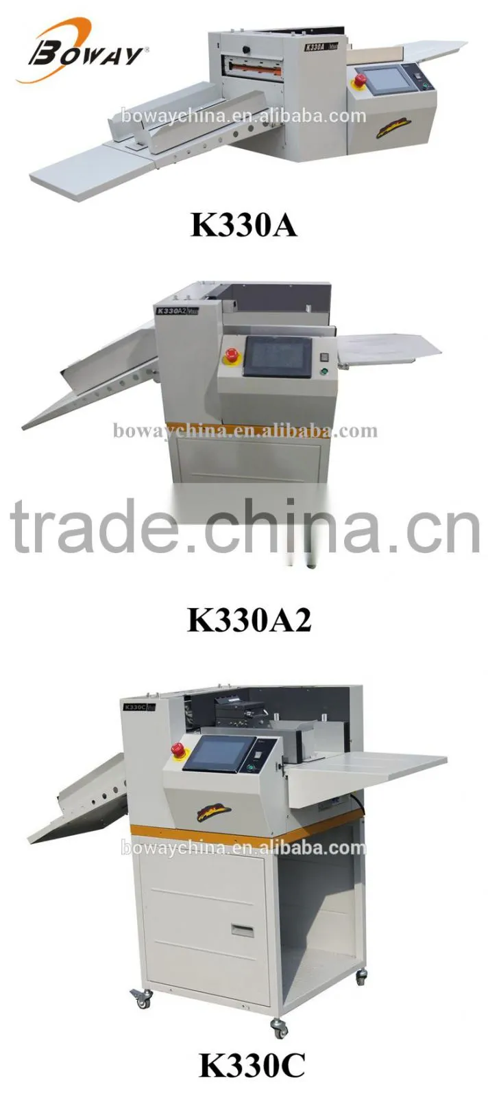 K330C two sides Digital book paper cover creasing machine