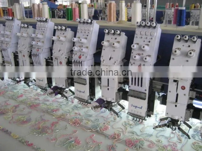 TP912(685 800x1170) 4 in 1 mixed flat+single sequin+coiling+towel embroidery machine