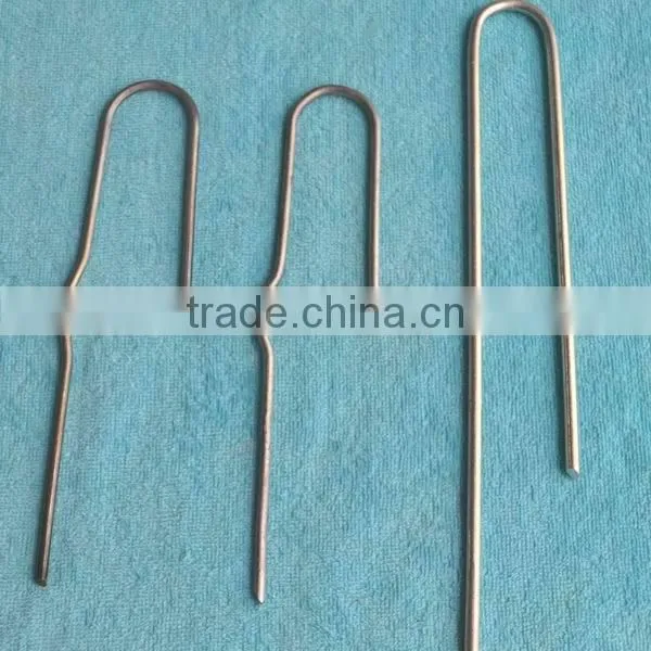 Heavy duty ground steel tent pegs