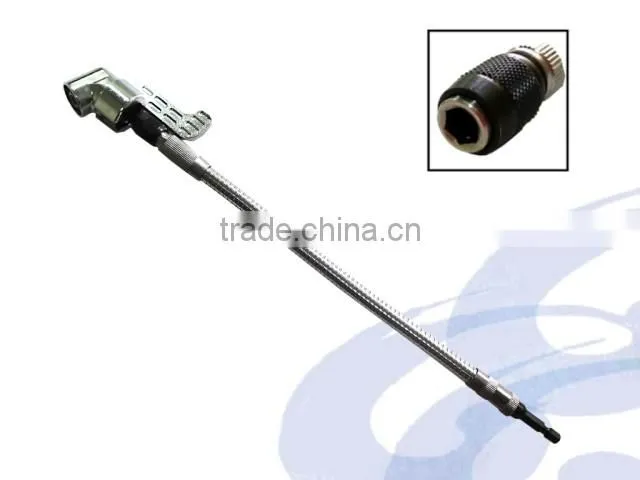Right Angle Screwdriver With The Quick Chuck 30cm Flexible Axle