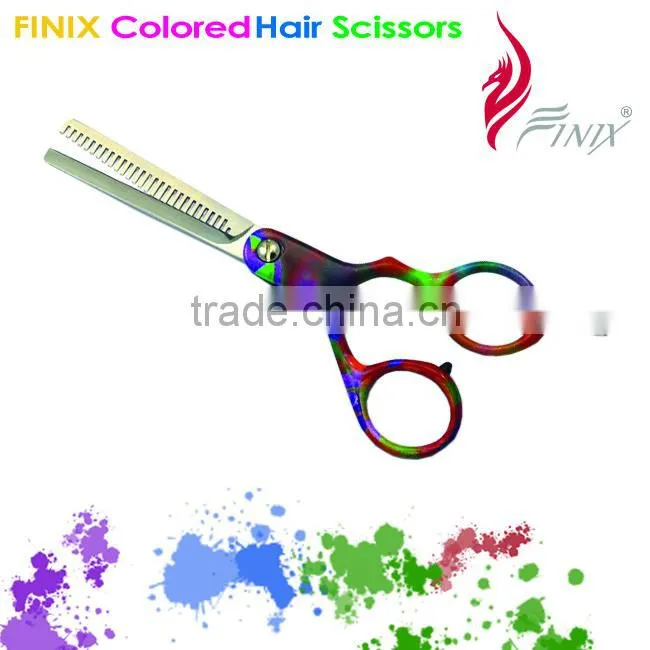Zinc-Alloy Handled Customized Colored Hair Cut