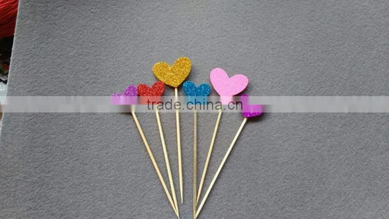 bamboo Crown decoration food pick