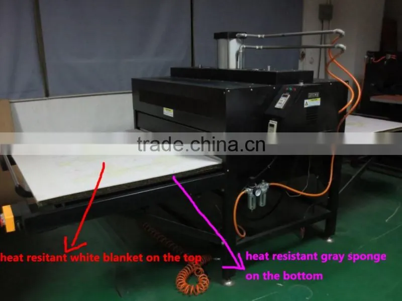 Hydraulic heat press fabric heat transfer printing machine