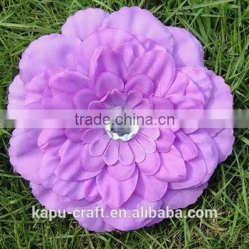 Cute handmade artificial peony flower hair clip