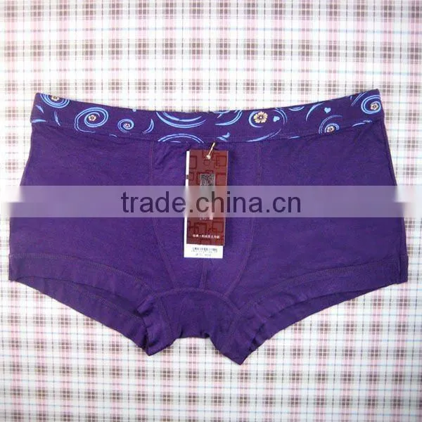2012 bamboo fibre men boxer short stock factory