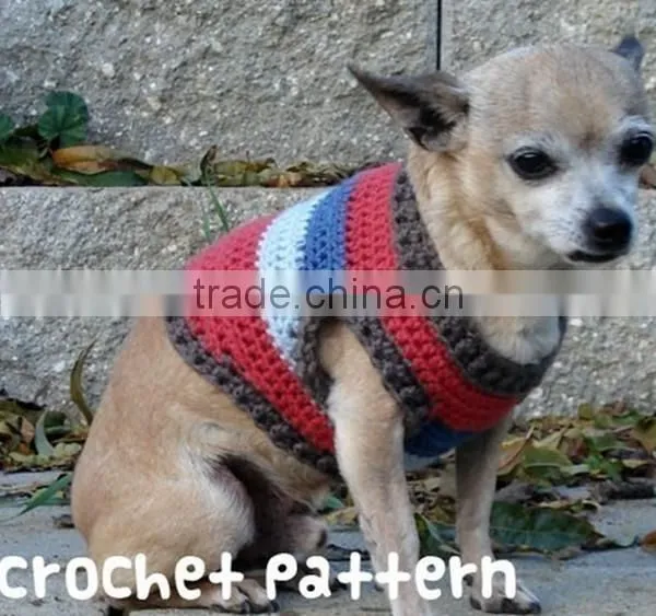 Unique Skull Style Hand Crochet Dog Sweater