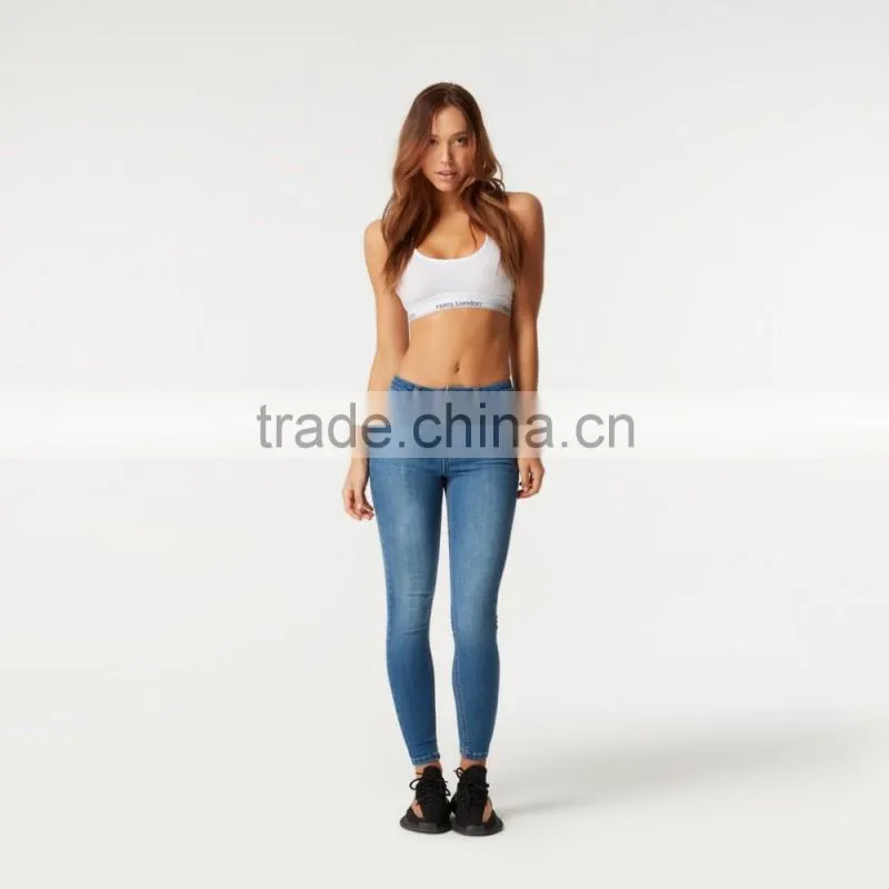 UK skinny ladies jeans top design