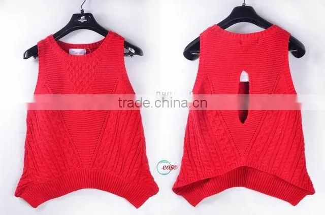 china designed latest 2016 teenager solid colour sleeveless vest
